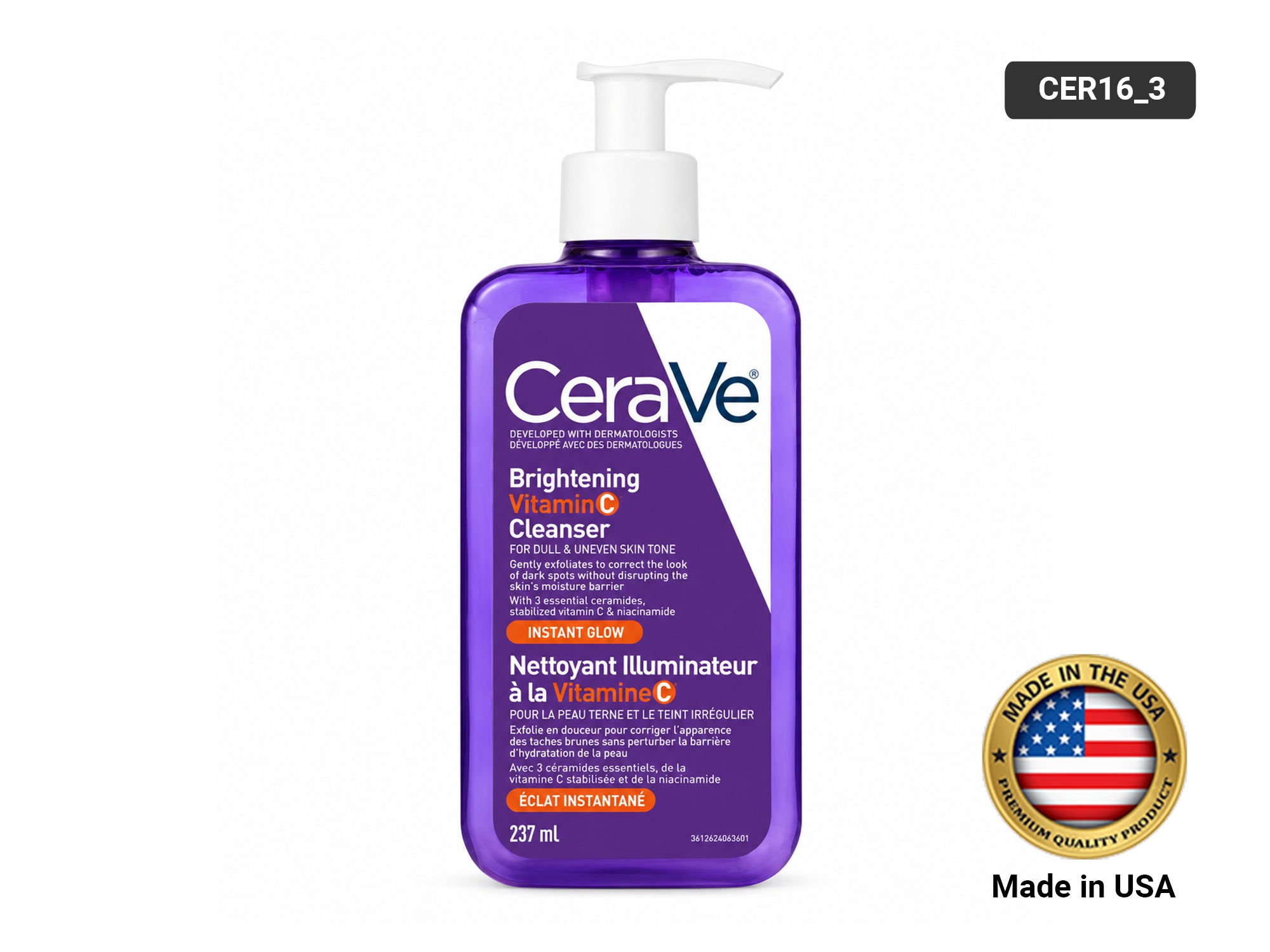 Cerave Brightening Vitamin C Cleanser 237ml in Sri Lanka